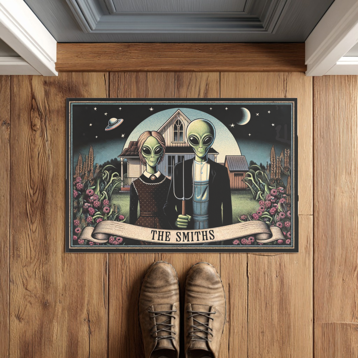 Alien Gothic Doormat