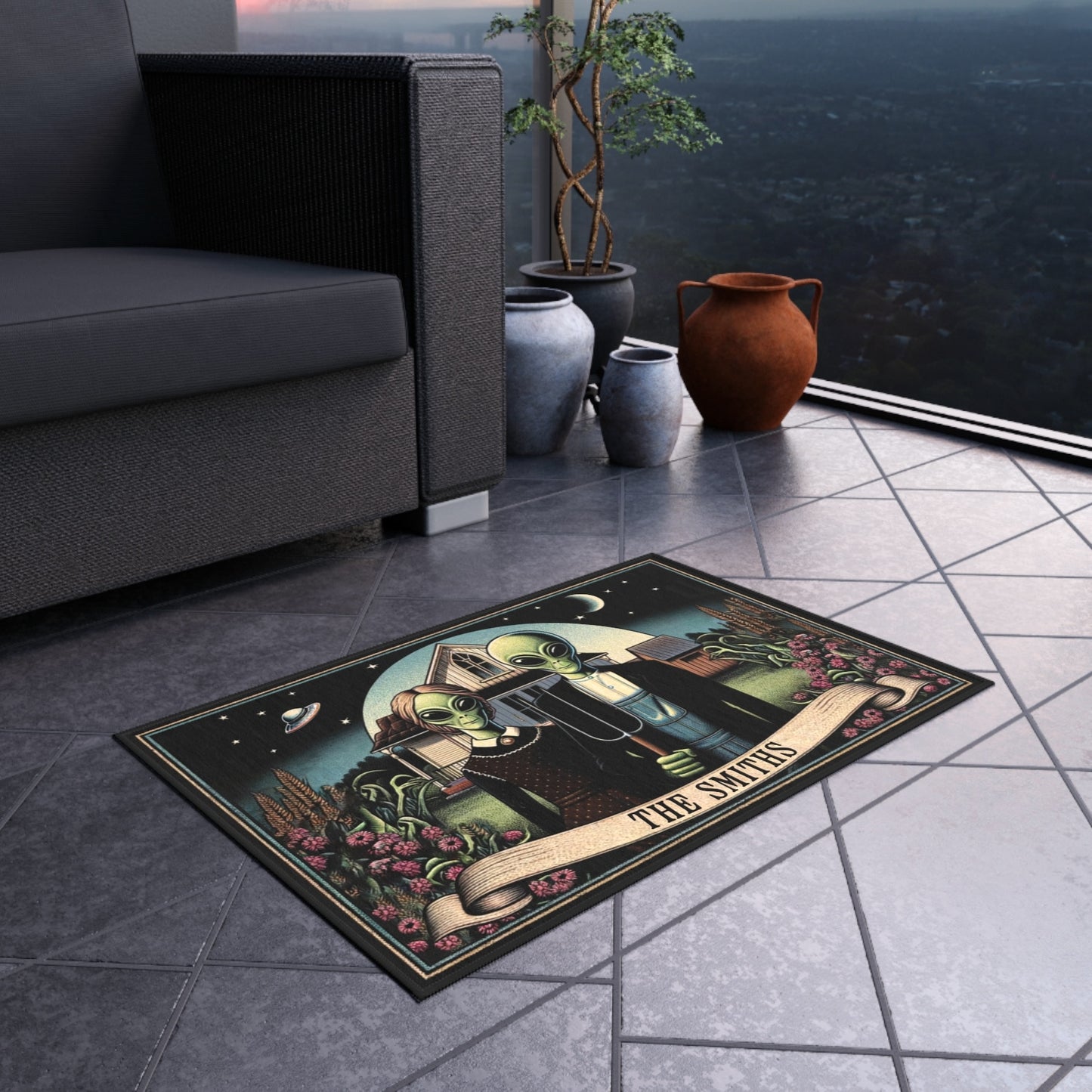 Alien Gothic Rug/Doormat
