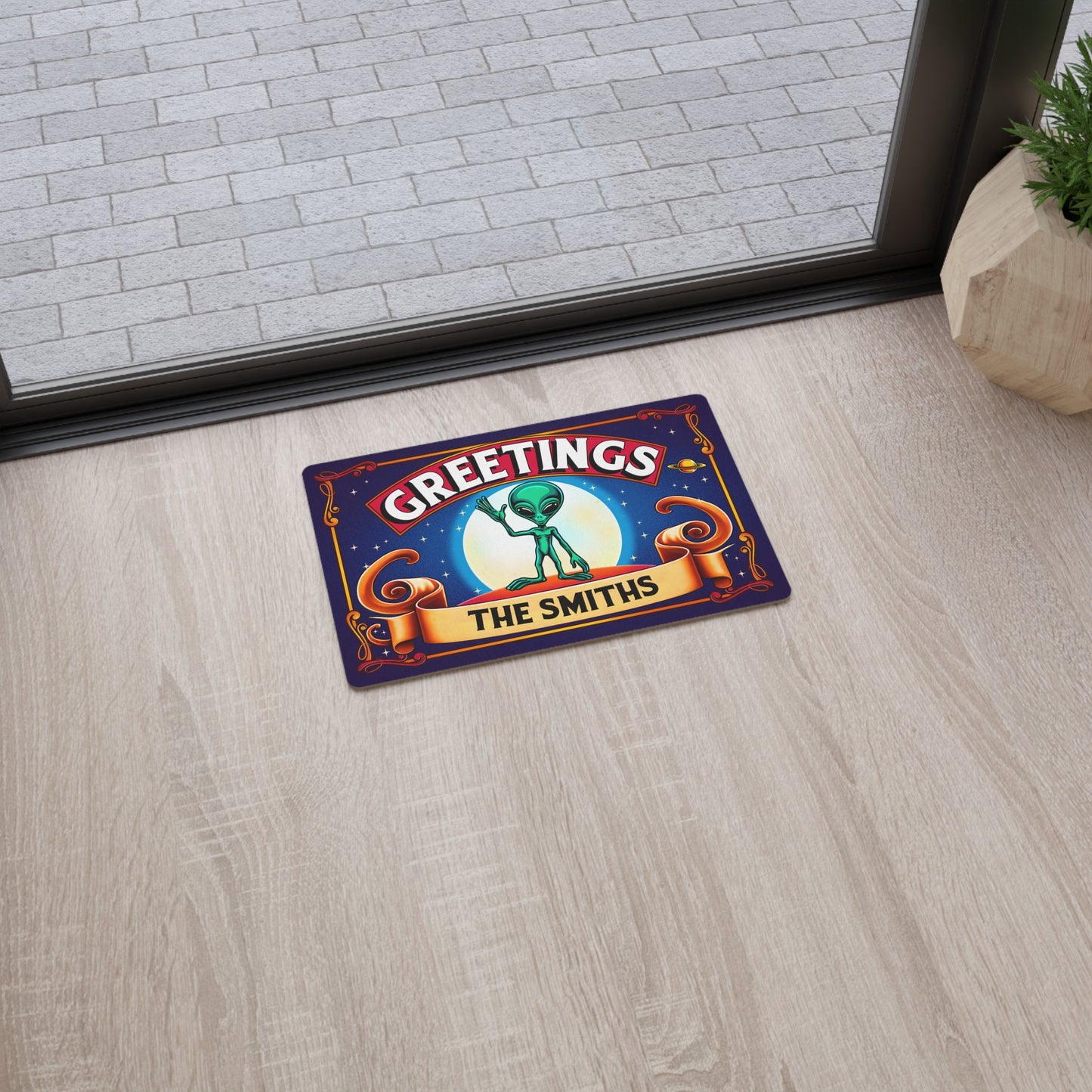 Greetings Doormat