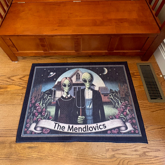 Alien Gothic Doormat