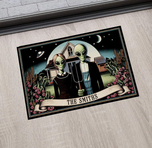 Alien Gothic Rug/Doormat