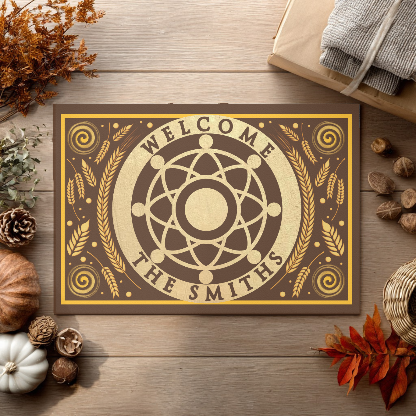 Crop Circle Rug/Doormat